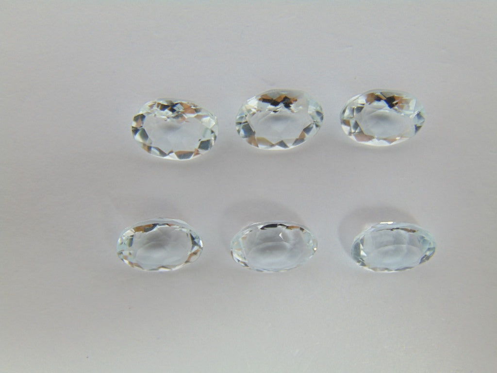 10,10 ct Aquamarine calibrado 9x7mm