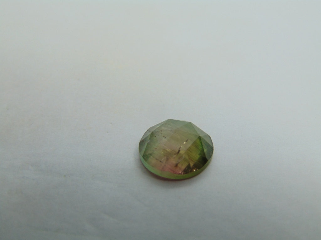 4,90ct Turmalina Bicolor 11mm