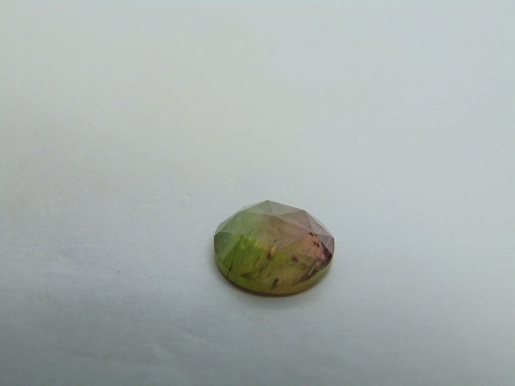 4,90ct Turmalina Bicolor 11mm