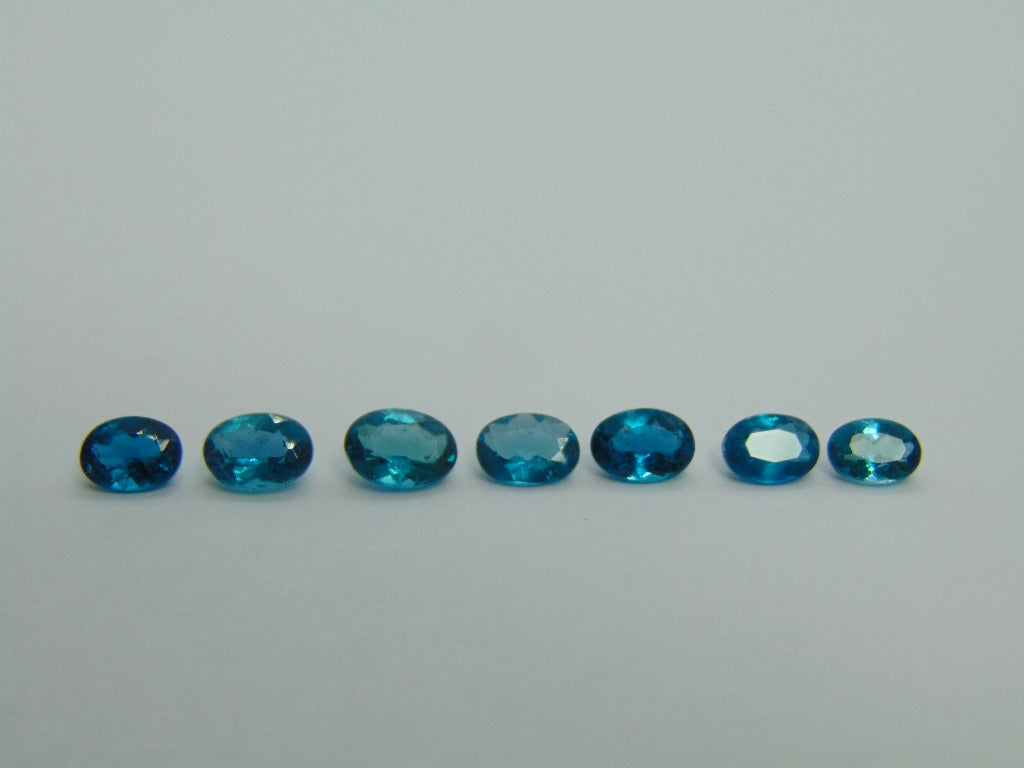 Apatita 3,70ct 5x4mm 5,5x4mm