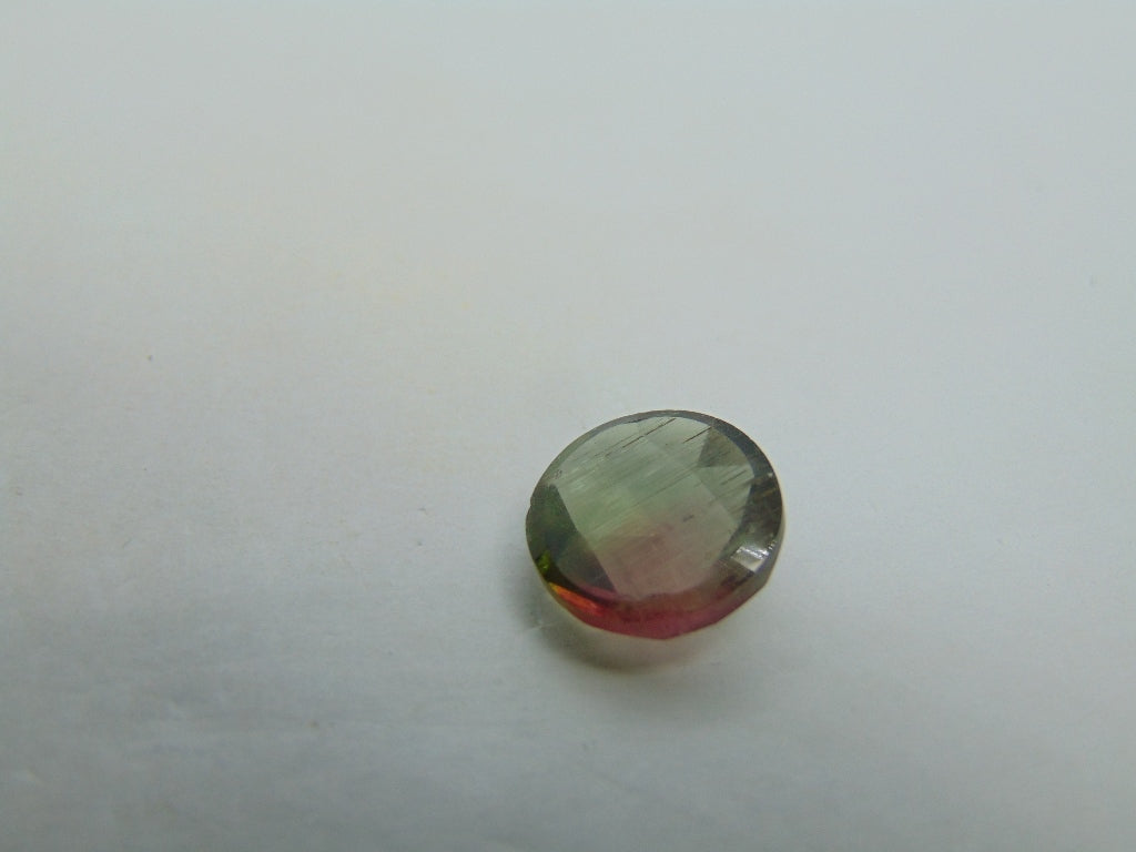 4,90ct Turmalina Bicolor 11mm