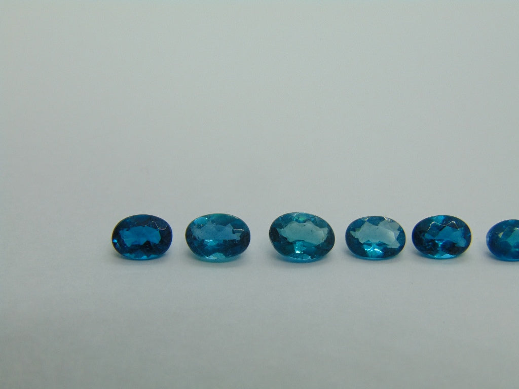 Apatita 3,70ct 5x4mm 5,5x4mm