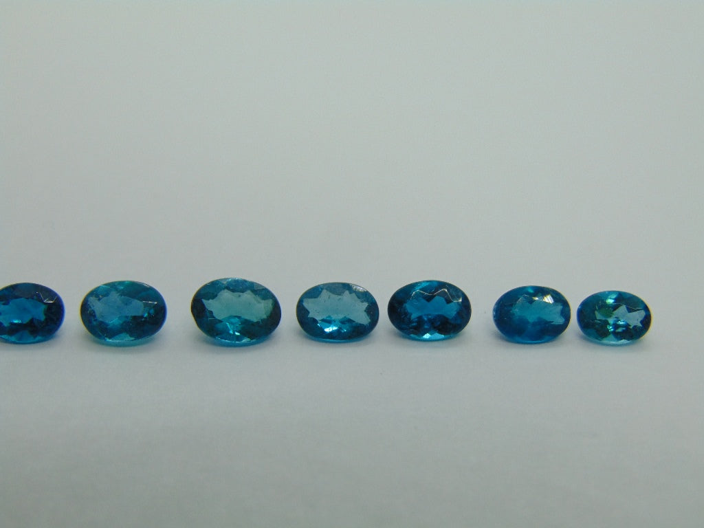 Apatita 3,70ct 5x4mm 5,5x4mm