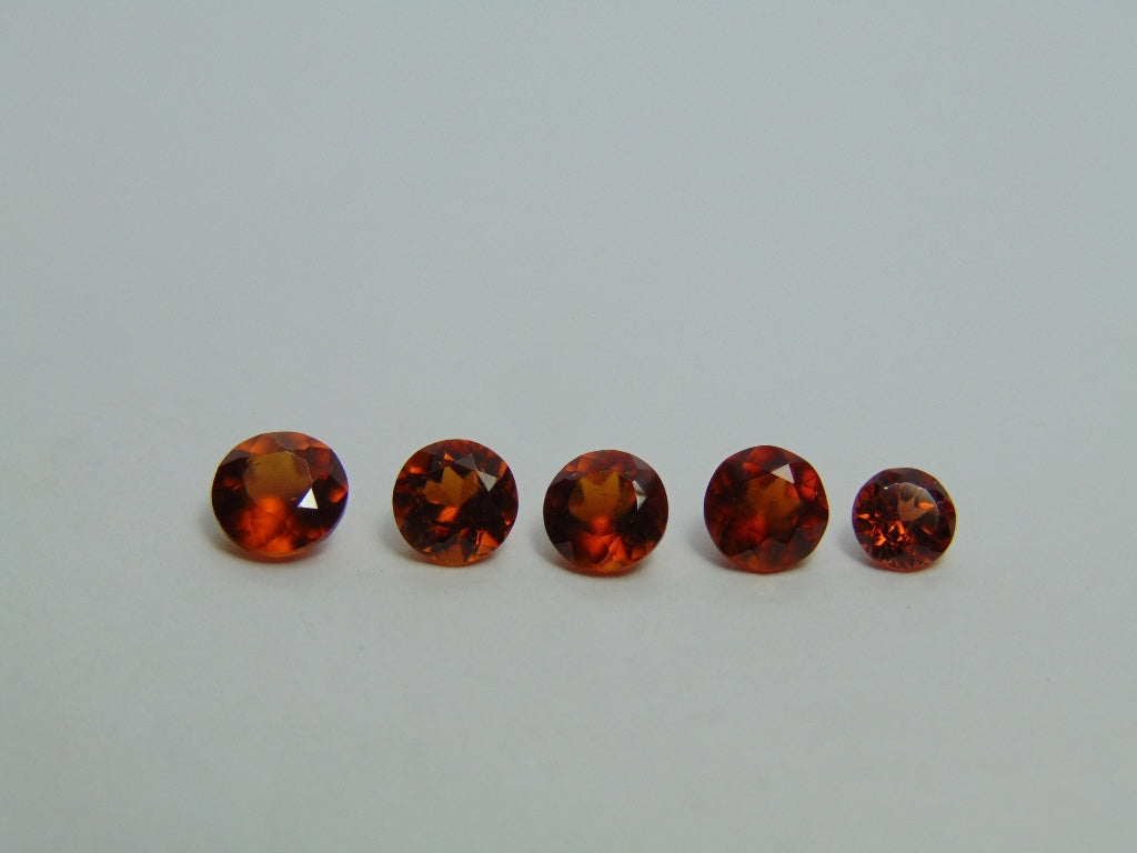 4.65ct Spessartite 6mm 5mm