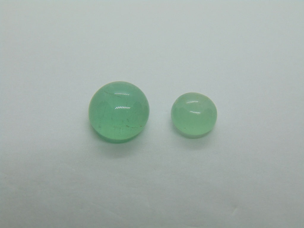 Cabochão Esmeralda 11,70ct 11mm 9mm