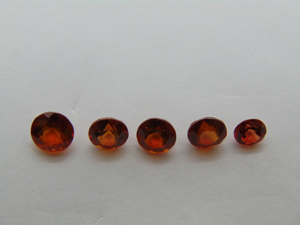 4.65ct Spessartite 6mm 5mm