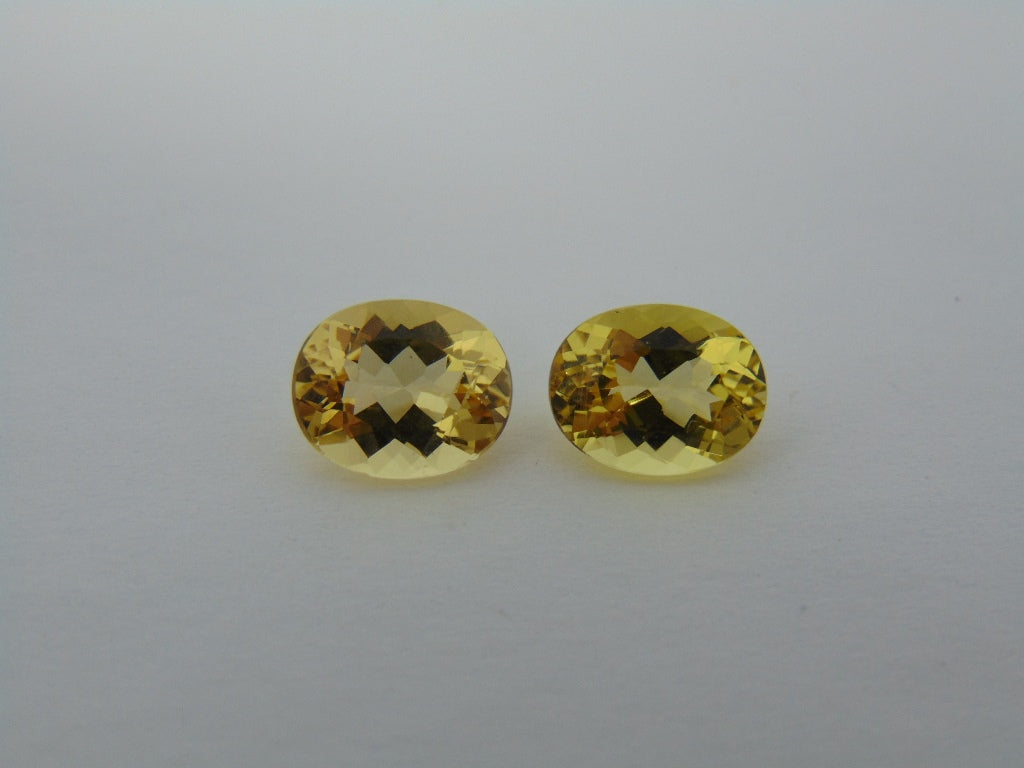 4,30ct Berilo Par 10x8mm