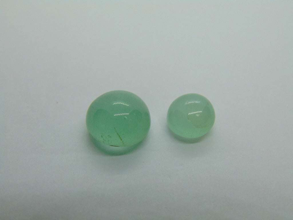 Cabochão Esmeralda 11,70ct 11mm 9mm