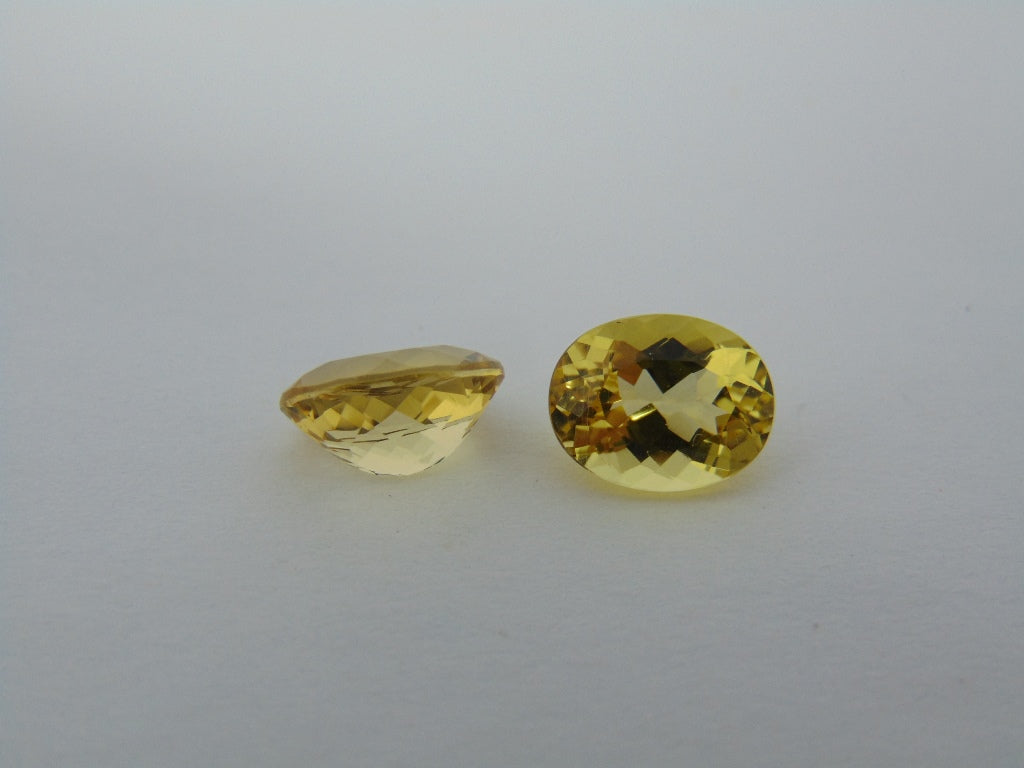 4,30ct Berilo Par 10x8mm