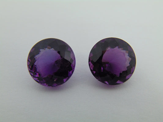 25.30ct Amethyst Calibrated 15mm