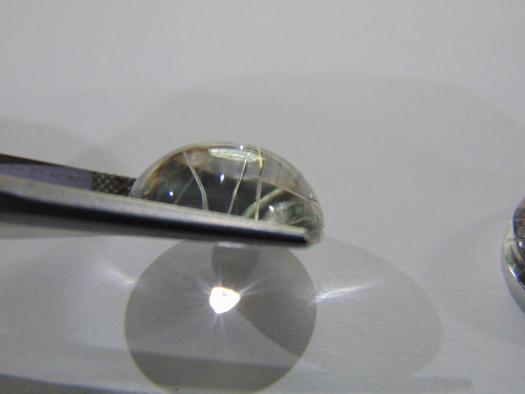 34.80ct Quartz Inclusion 16mm 17mm