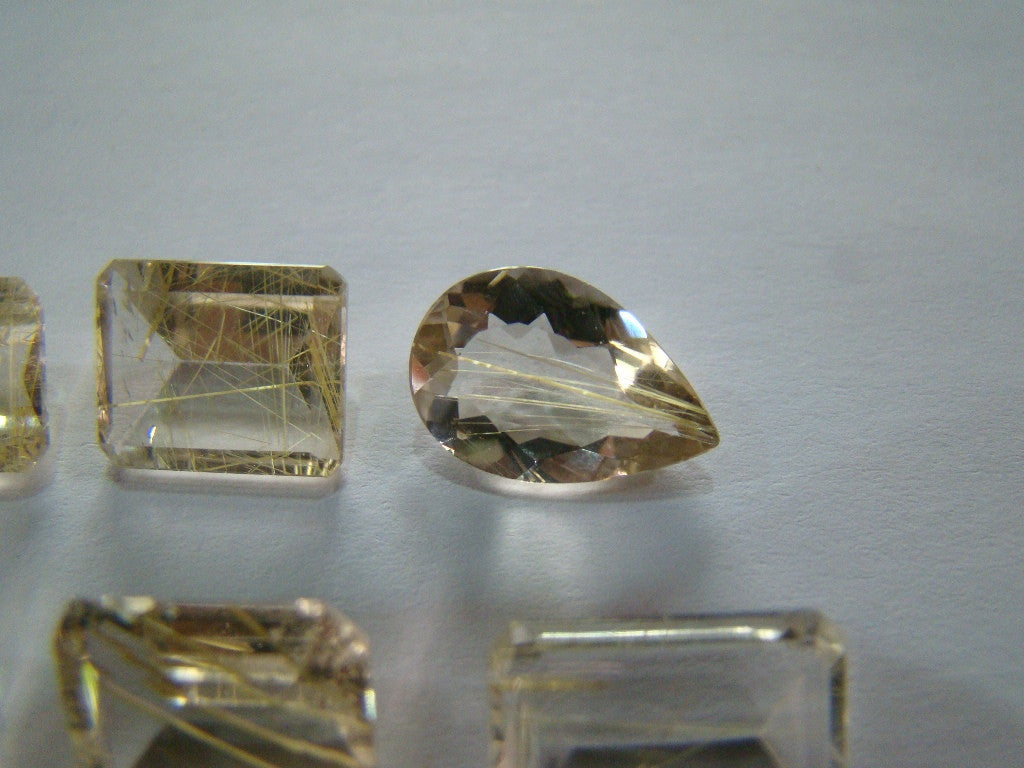 35.50ct Rutile (Faceted)
