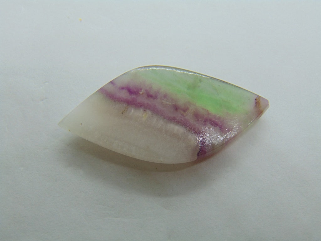 18.40ct Fluorite With Quartz 32x15mm