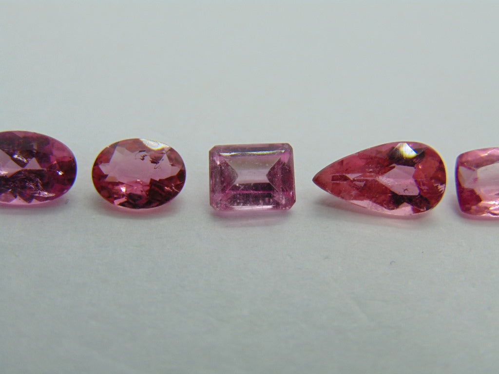 4,90cts turmalina (rosa)