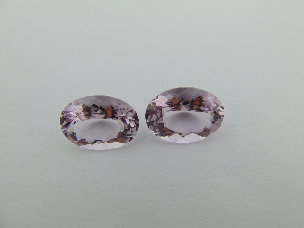 23.20cts Amethyst (Pair)