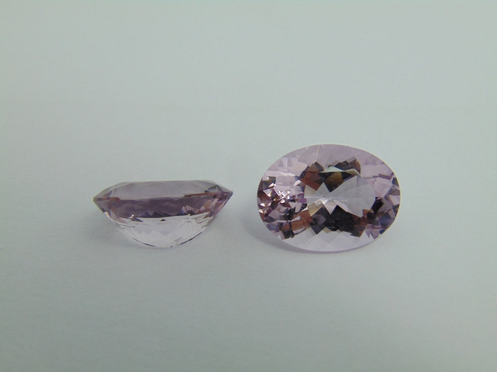 23.20cts Amethyst (Pair)