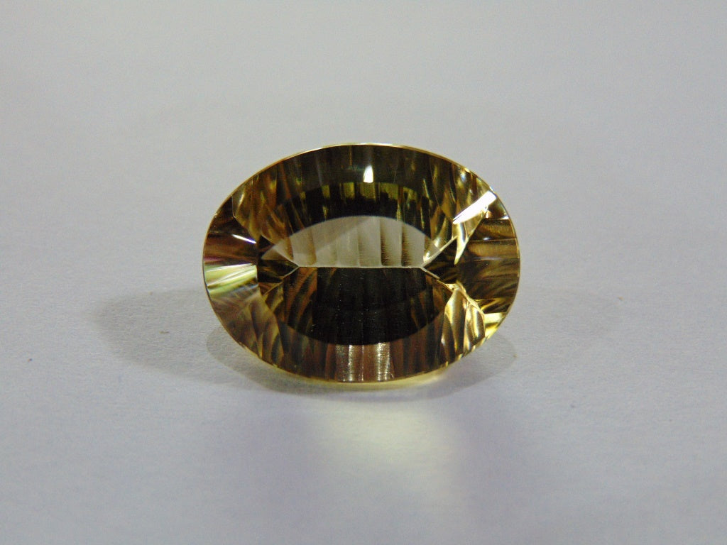 16.10ct Green Gold 20x15mm