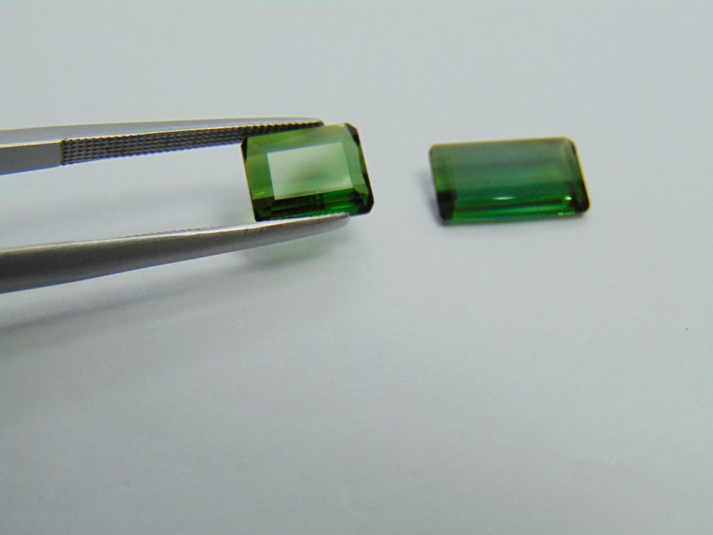 3.50ct Tourmaline 8x7mm 11x6mm