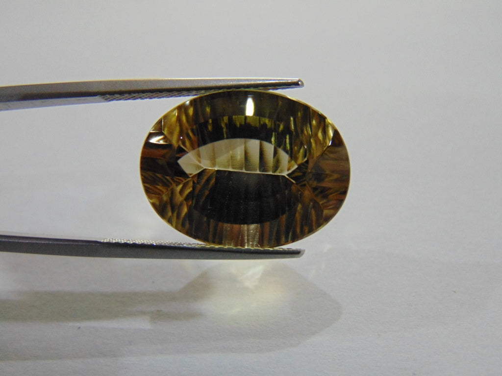 16.10ct Green Gold 20x15mm