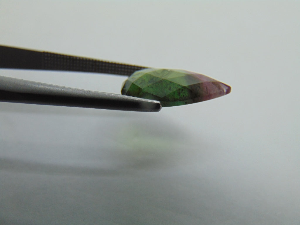 3.75ct Tourmaline Bicolor 16x10mm