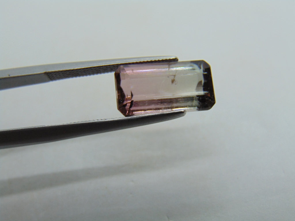 Turmalina Bicolor 4,75ct 13x7mm