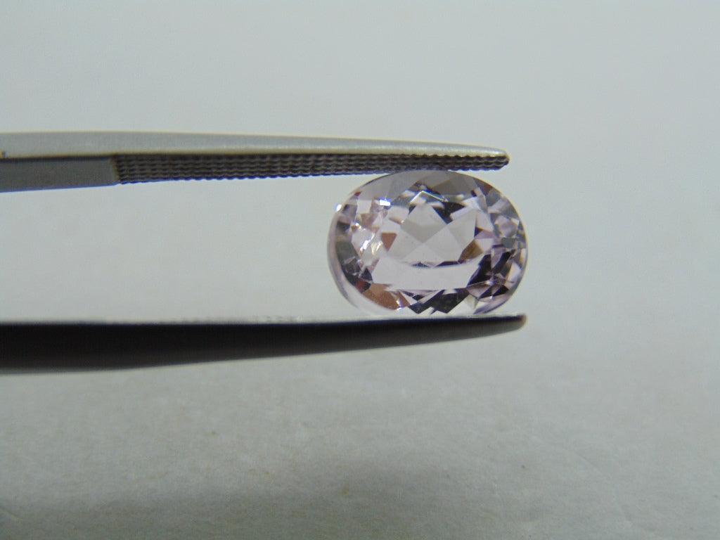 3.05ct Kunzite 9x7mm