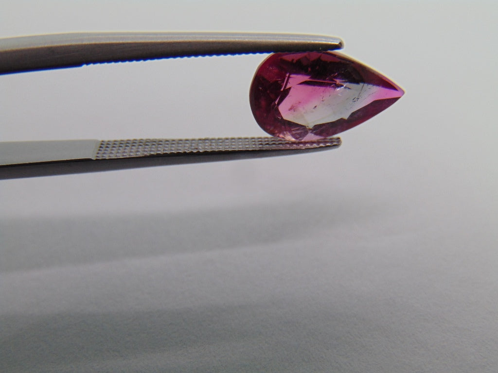 2.39ct Tourmaline Bicolor 12x7mm