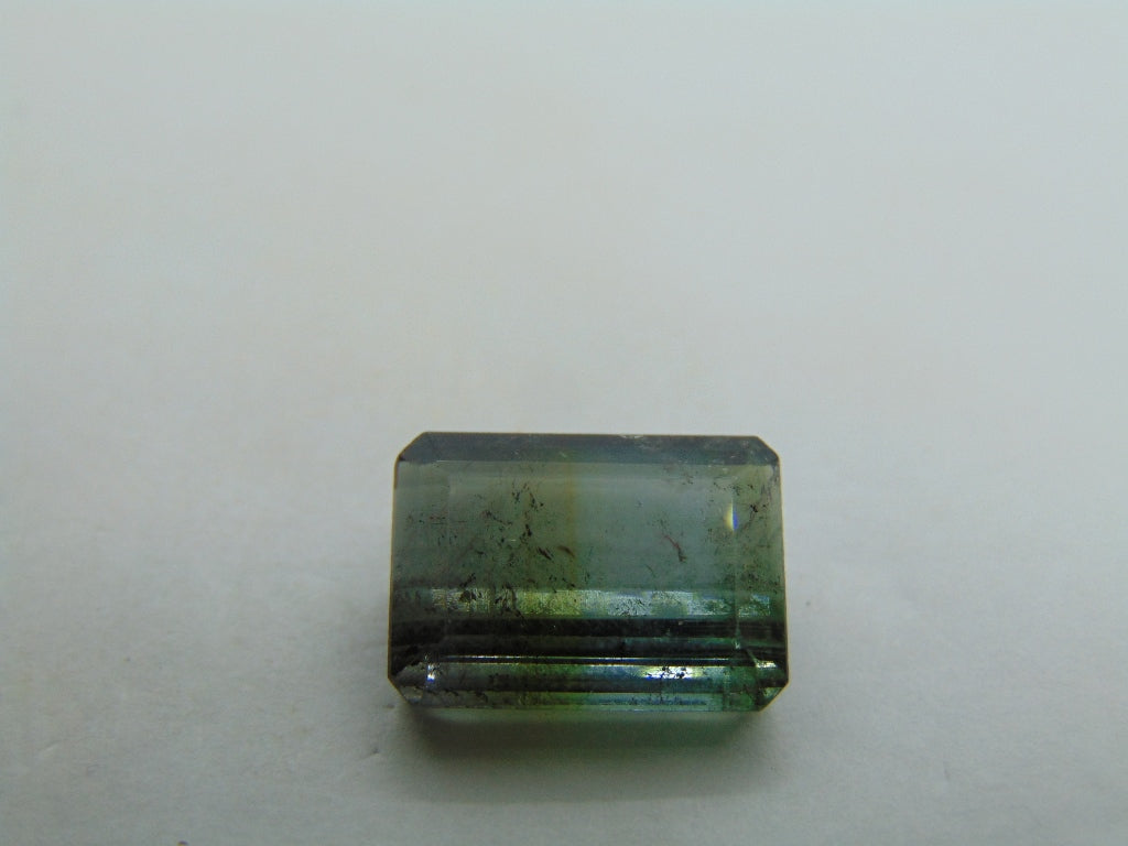 Turmalina Bicolor 10,65ct 15x11mm