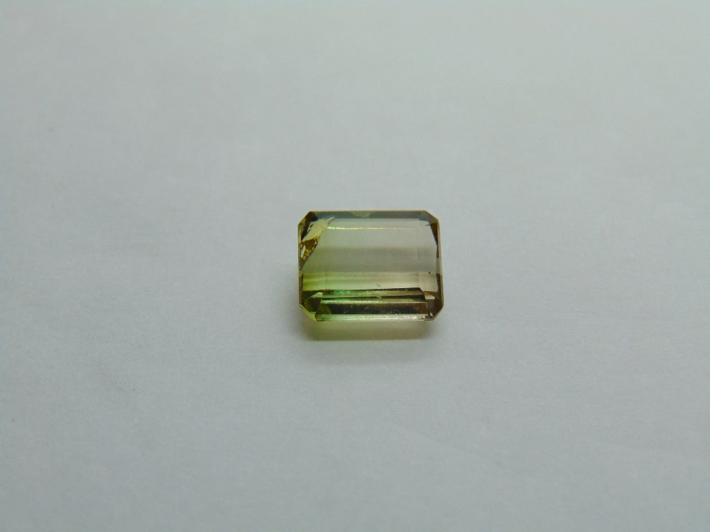 2,35ct Turmalina Bicolor 9x7mm