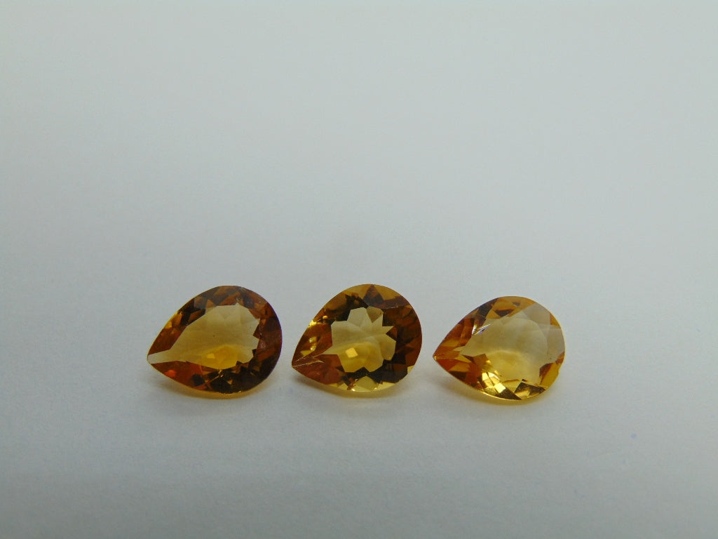 5.30ct Citrine Calibrated 10x8mm