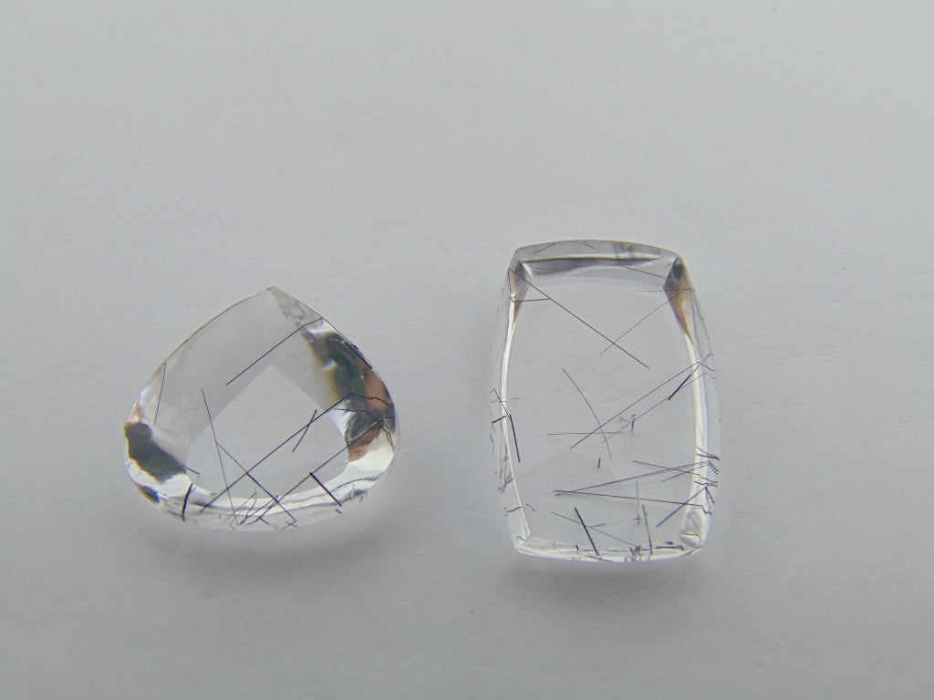 Inclusão de Quartzo 34,20ct