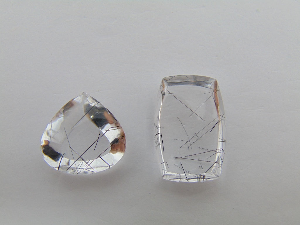 Inclusão de Quartzo 34,20ct