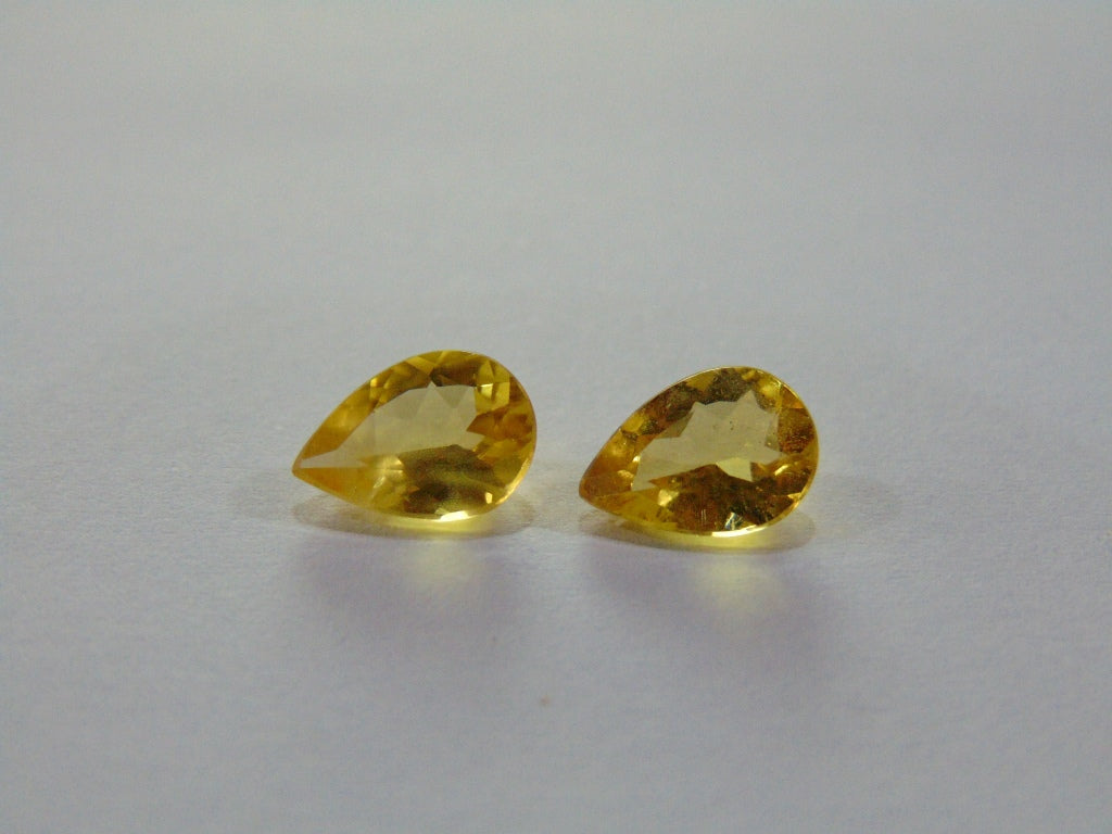 Berilo 2,90ct (par)