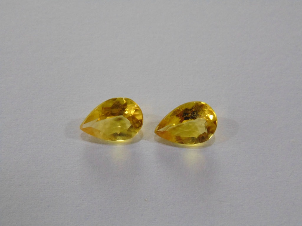 Berilo 2,90ct (par)