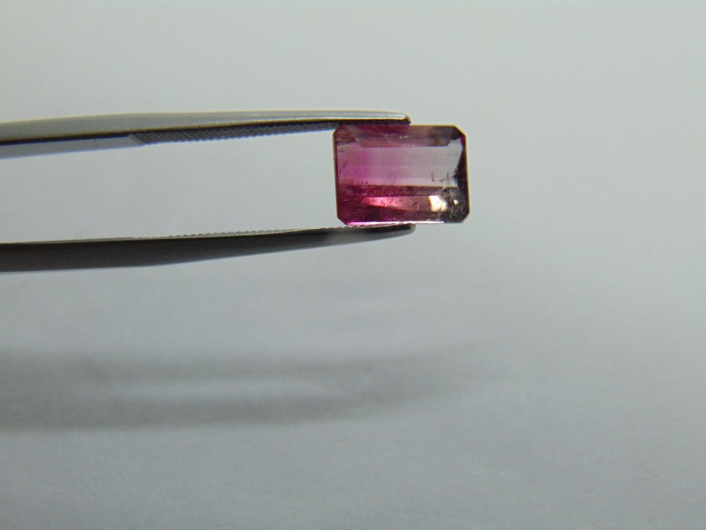 2,15ct Turmalina Bicolor 9x7mm