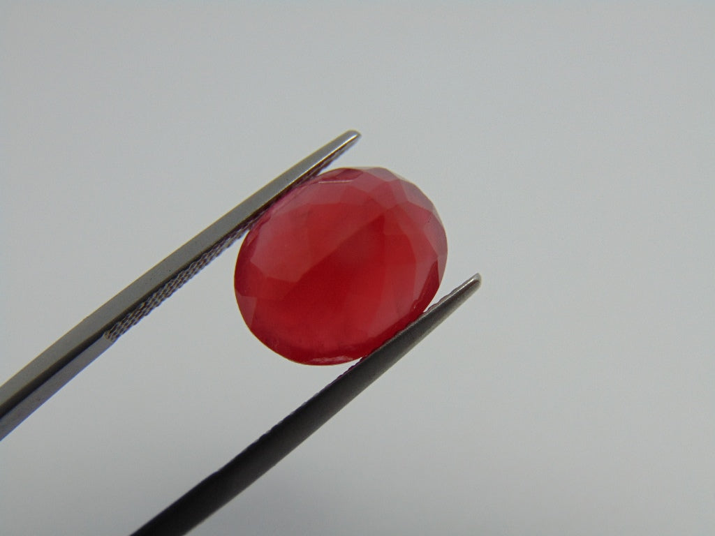 9ct Rhodonite 13x11mm