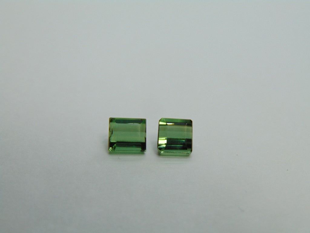 Turmalina 2,55ct 6x5mm 5mm