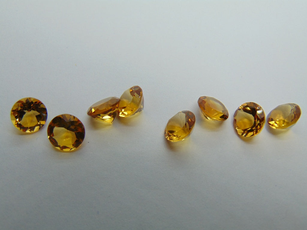 9.60ct Citrine Calibrated 7mm