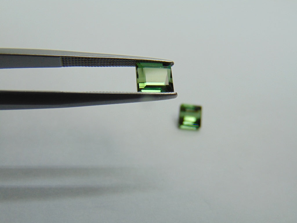 Turmalina 2,55ct 6x5mm 5mm