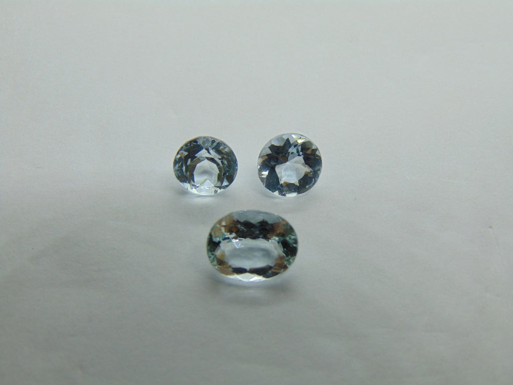 Aquamarine 3,70ct 6mm 8x5mm