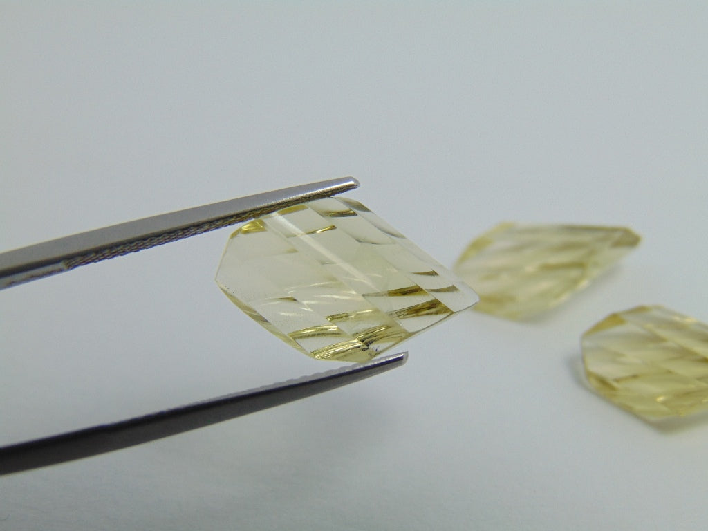 17.70cts Quartz (Green Gold)