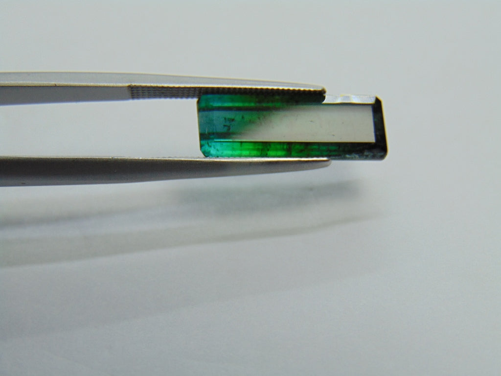 4.89ct Tourmaline Bicolor 17x7mm