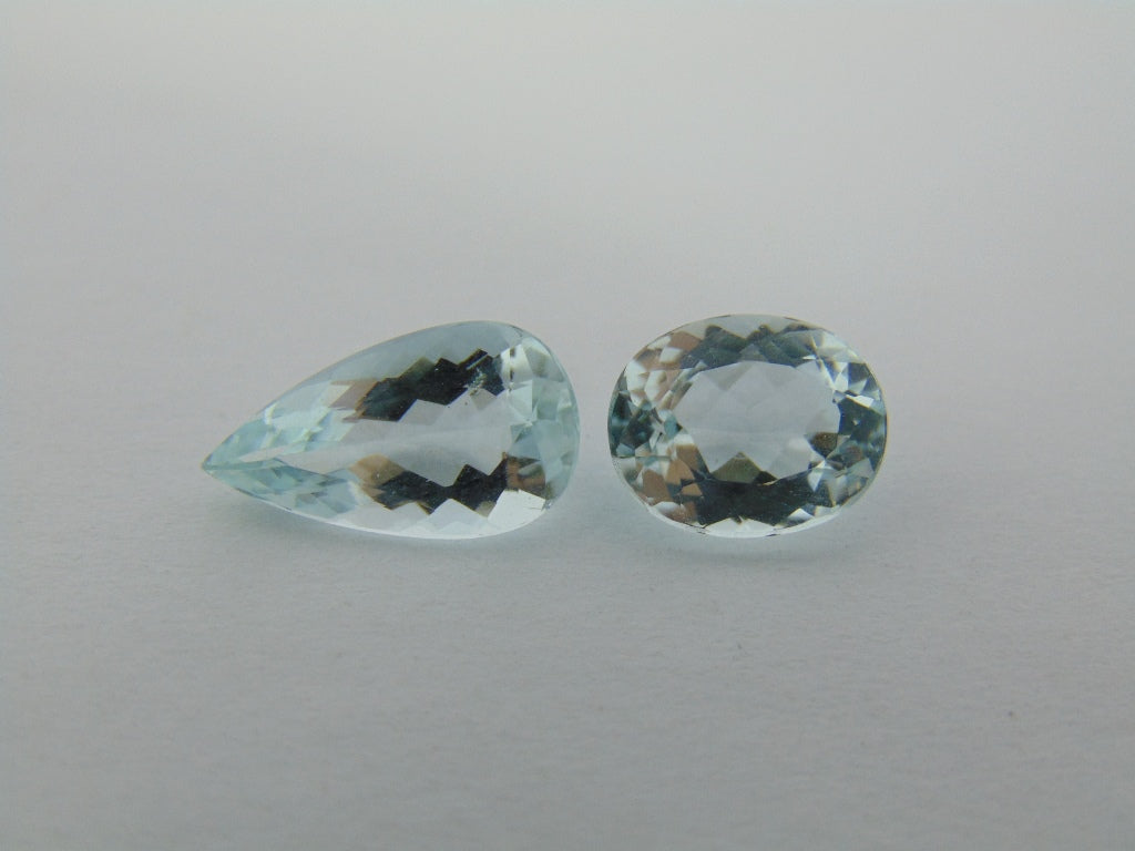 Água-marinha de 5,10 cts