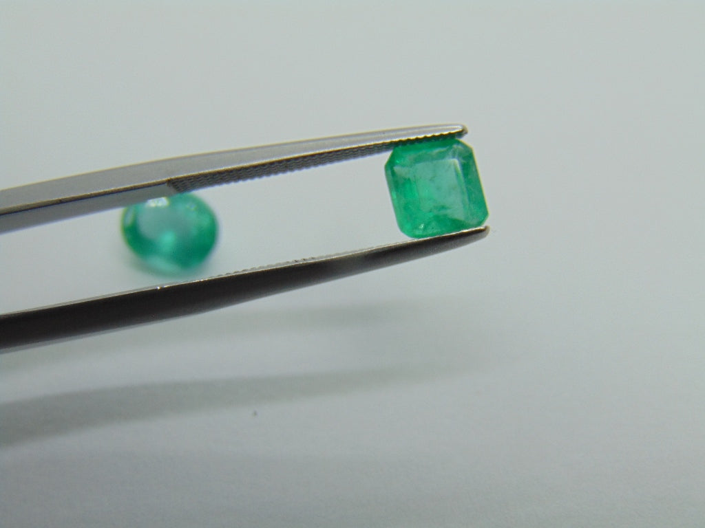 1.87ct Emerald 7x6mm 5mm