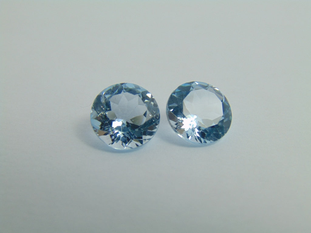 8.10cts Topaz (Sky) Pair