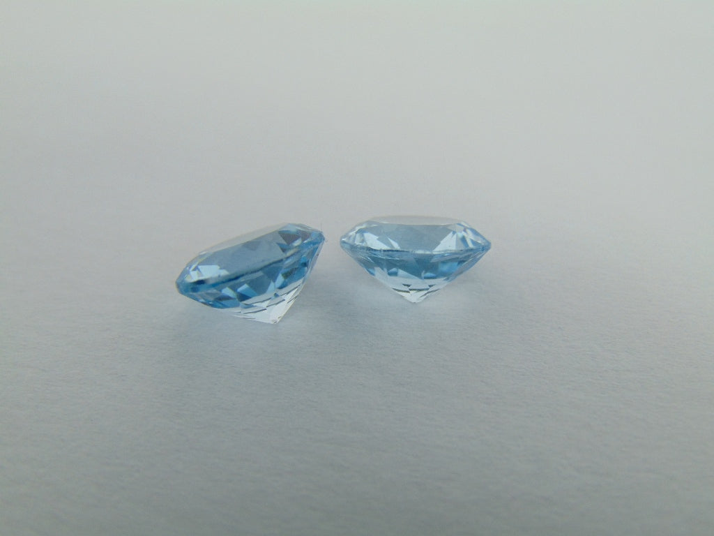 8.10cts Topaz (Sky) Pair