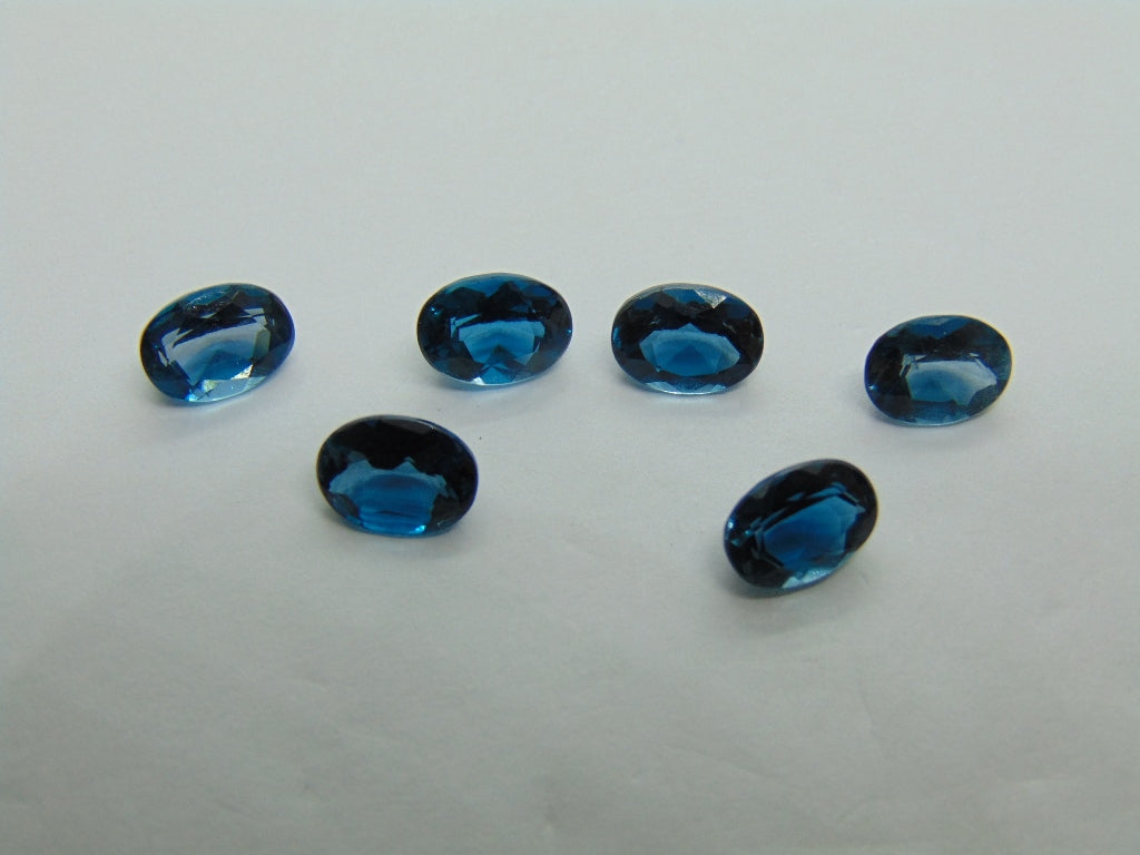 8.39ct Topaz London Blue Calibrated 8x6mm