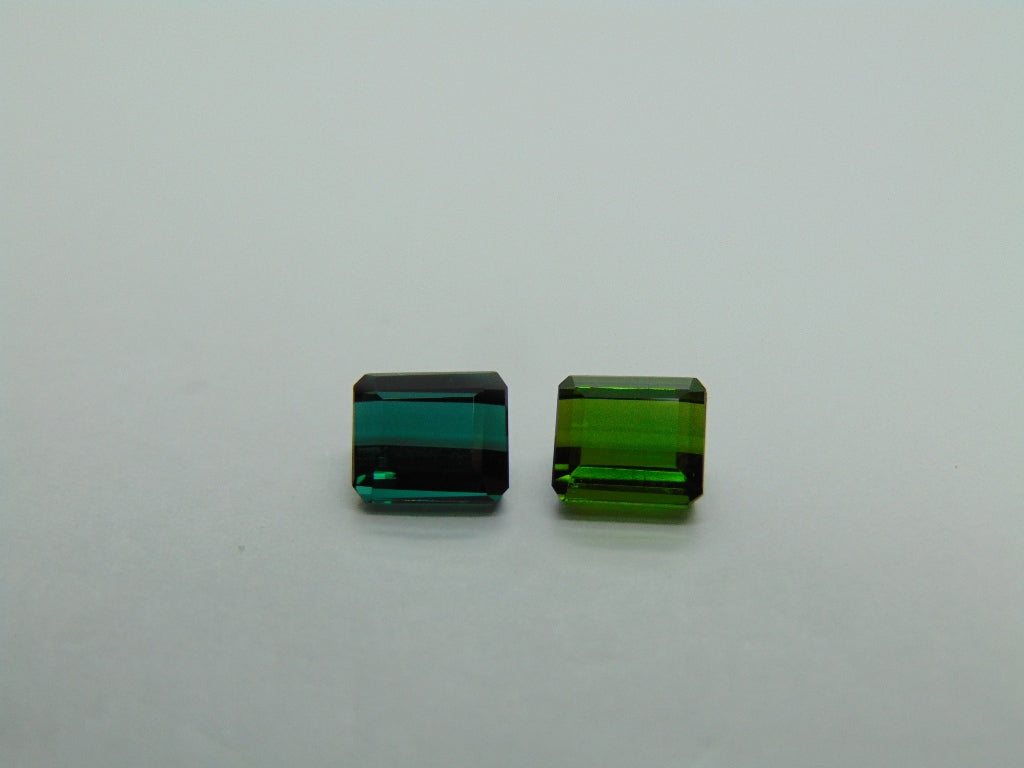 Turmalina 4,95ct 8x7mm 7,5x7mm