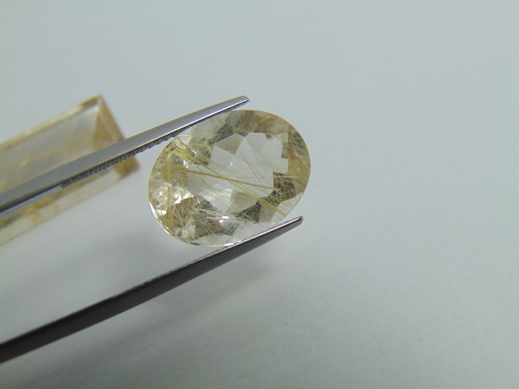 21.50cts Rutile 24x10mm 16x12mm