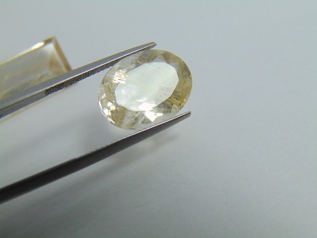 21.50cts Rutile 24x10mm 16x12mm